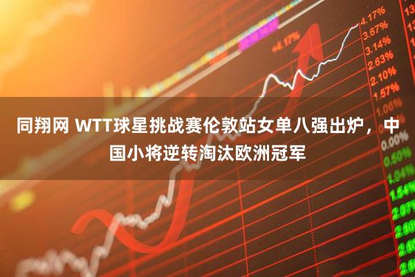 同翔网 WTT球星挑战赛伦敦站女单八强出炉，中国小将逆转淘汰欧洲冠军